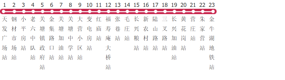 南京天长16路公交线路