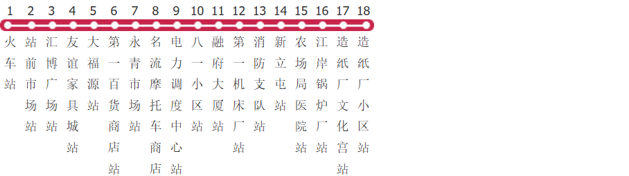 齐齐哈尔102路公交线路