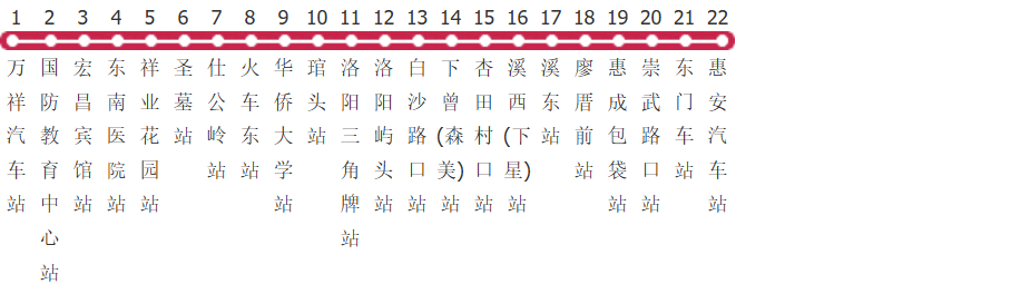 泉州205路公交线路