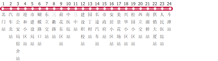 衢州10路B公交线路图及时间表-展庭百科汇