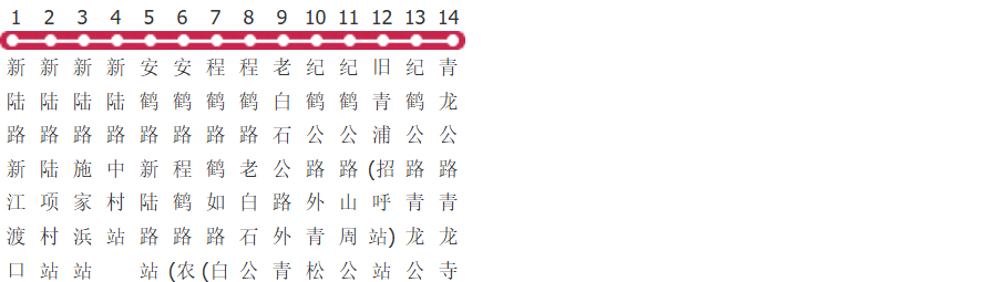 上海白鹤3路公交线路图_时间表_景点换乘攻略查询-展庭百科汇