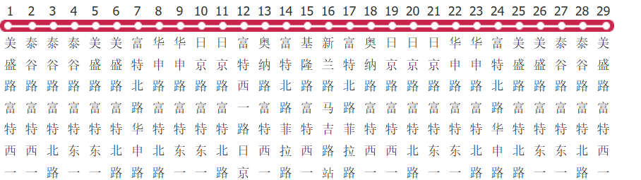 上海保税区公交1号线公交线路图_时间表_景点换乘攻略查询-展庭百科汇