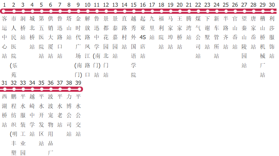 绍兴60路公交线路图及时间表-展庭百科汇