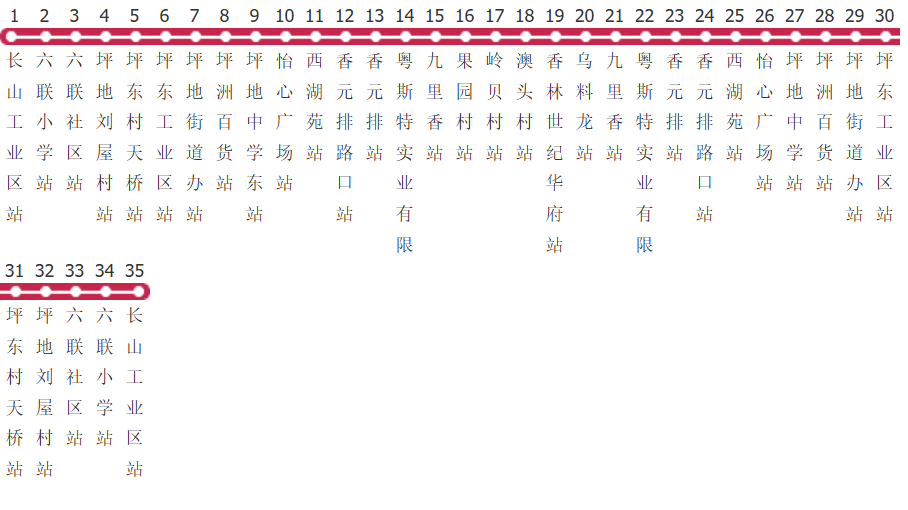 深圳B738路环线公交线路图及时间表-展庭百科汇