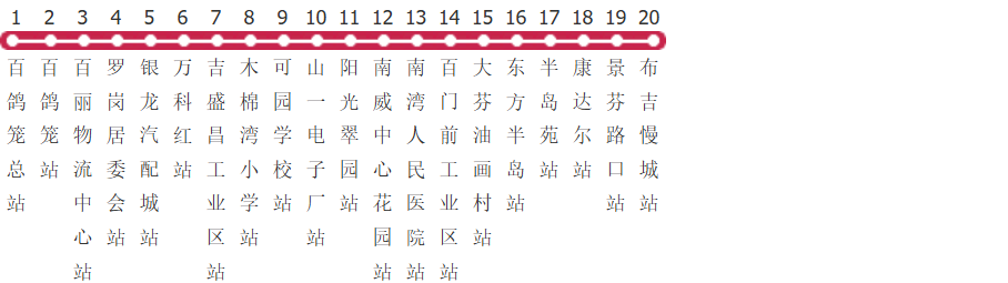 深圳B741路公交线路