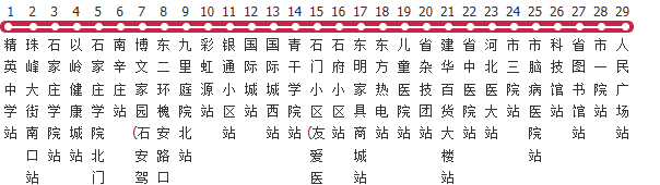 石家庄116路公交线路