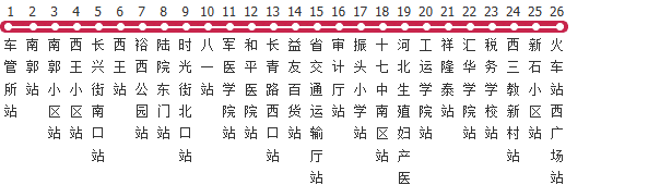 石家庄15路公交线路