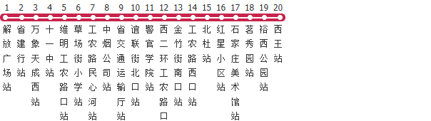 石家庄24路公交线路