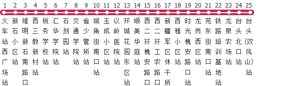 石家庄25路公交线路