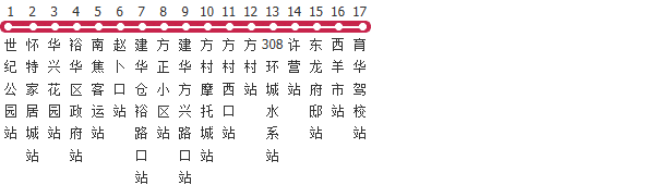 石家庄281路公交线路图及时间表-展庭百科汇