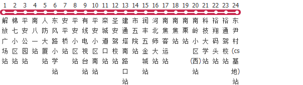 石家庄53路公交线路图及时间表-展庭百科汇