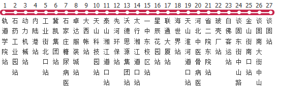 石家庄553路公交线路