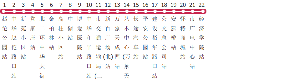 石家庄观光2路公交线路图_时间表_景点换乘攻略查询-展庭百科汇