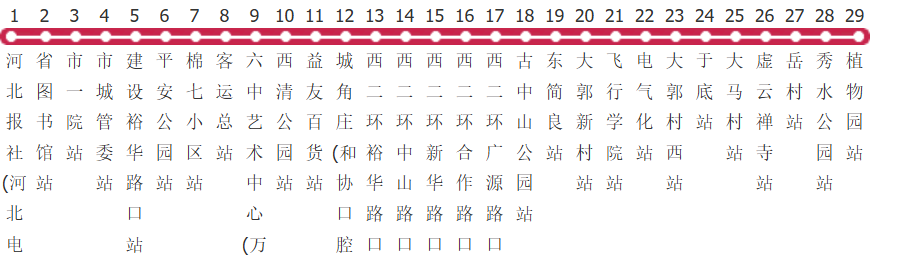 石家庄游11路公交线路图及时间表-展庭百科汇