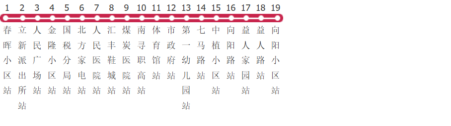 双鸭山17路公交线路图及时间表-展庭百科汇