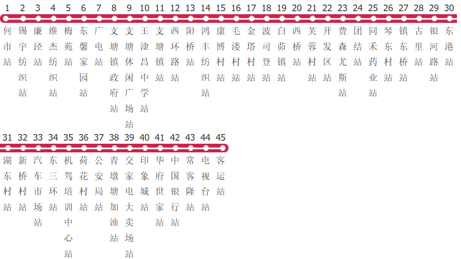 苏州常熟207路公交线路