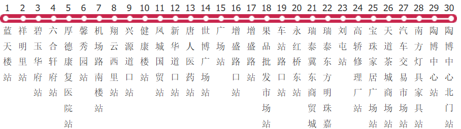唐山29路公交线路