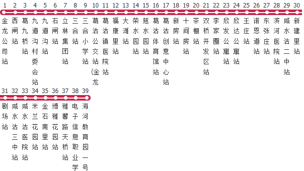 天津204路公交线路图及时间表-展庭百科汇