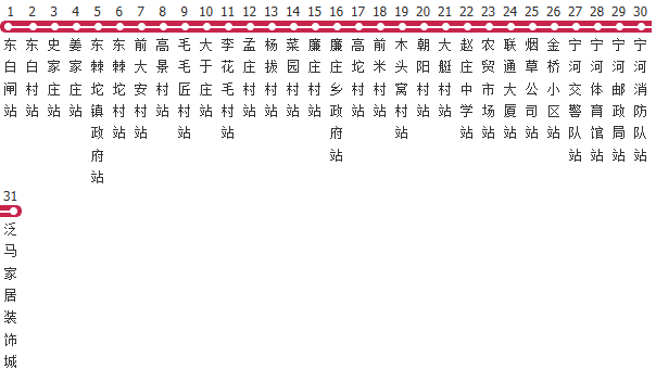 天津486路公交线路