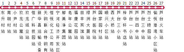 天津576路公交线路