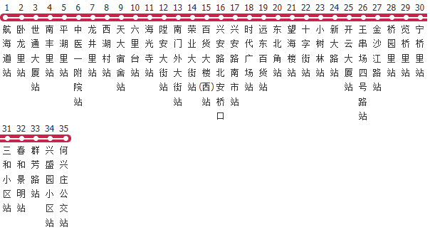 天津633路公交线路