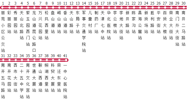 天津640路公交线路图及时间表-展庭百科汇