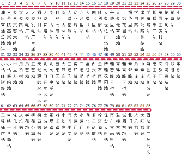 天津652路公交线路图及时间表-展庭百科汇