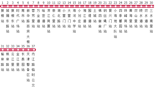 天津693路公交线路