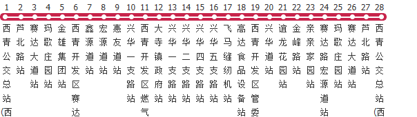 天津708路北线公交线路图及时间表-展庭百科汇