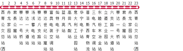 天津708路南线公交线路图及时间表-展庭百科汇