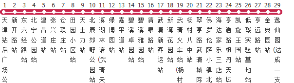 天津749路公交线路