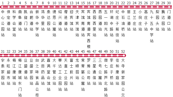 天津826路公交线路图及时间表-展庭百科汇