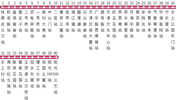 天津857路公交线路