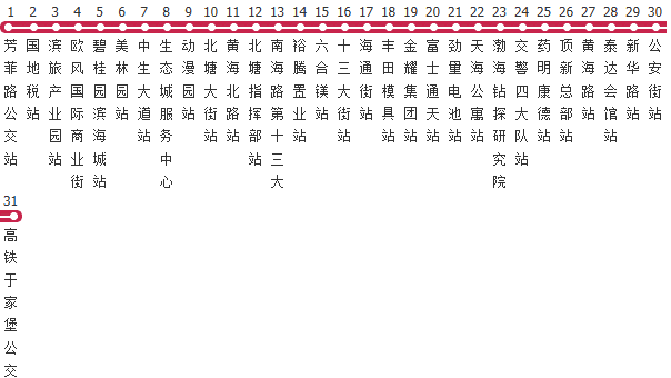 天津947路公交线路图及时间表-展庭百科汇
