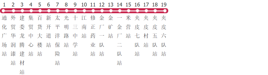 通化13路公交线路图及时间表-展庭百科汇
