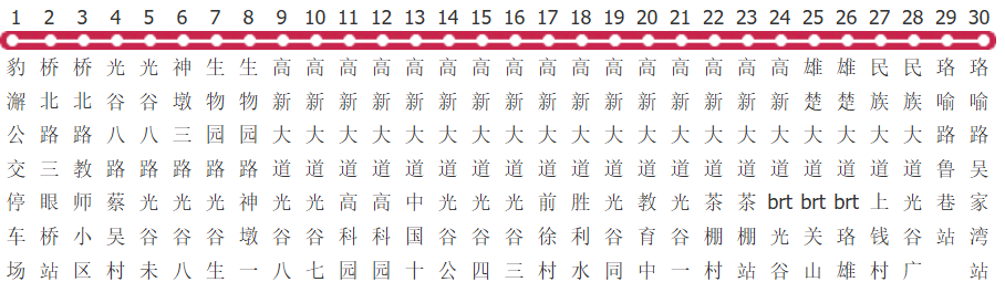 武汉913路公交线路