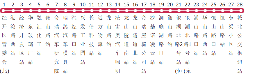 芜湖201路公交线路图_时间表_景点换乘攻略查询-展庭百科汇