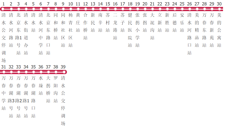 芜湖203路环线公交线路