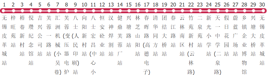 无锡725路公交线路图_时间表_景点换乘攻略查询-展庭百科汇