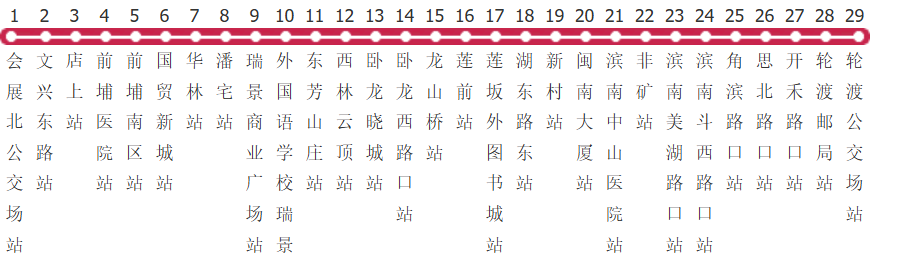 厦门30路公交线路图_时间表_景点换乘攻略查询-展庭百科汇