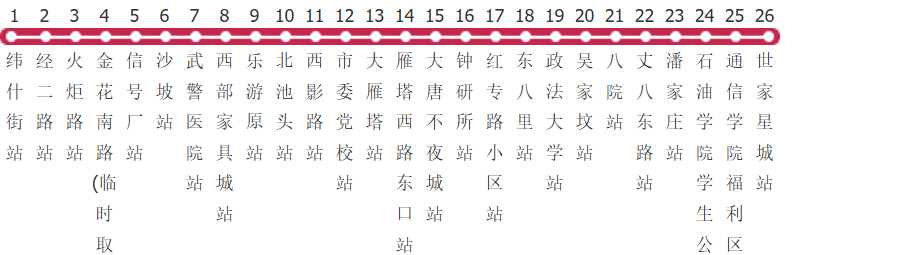 西安44路公交线路图及时间表-展庭百科汇