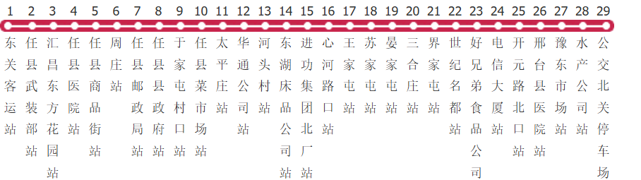 邢台102路公交线路