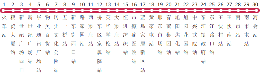 邢台21路公交线路图及时间表-展庭百科汇