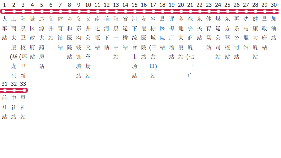 阳泉203路公交线路图及时间表-展庭百科汇