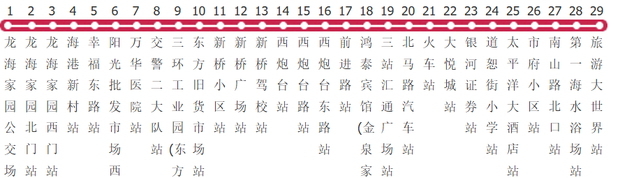 烟台49路公交线路