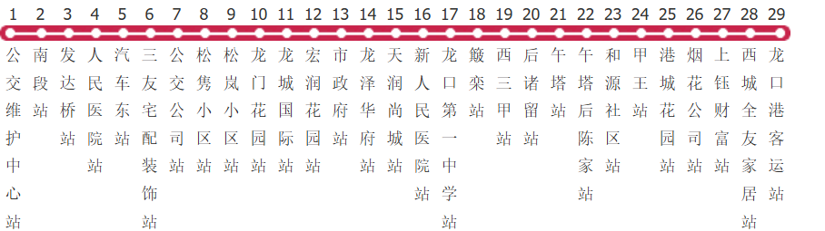 烟台龙口16路公交线路图_时间表_景点换乘攻略查询-展庭百科汇