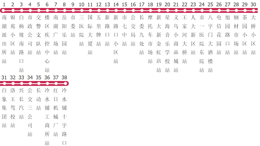 岳阳24路公交线路图_时间表_景点换乘攻略查询-展庭百科汇