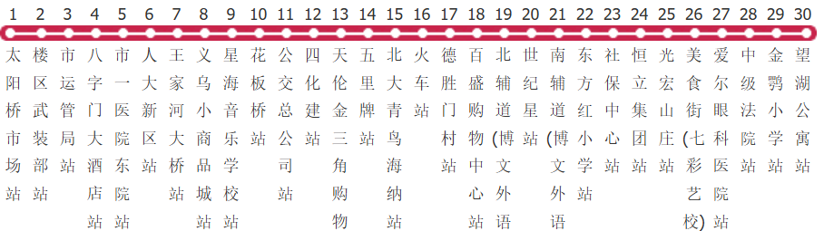 Yueyang 27 Bus Route Map and Timetable - Pavilion Encyclopedia Hui