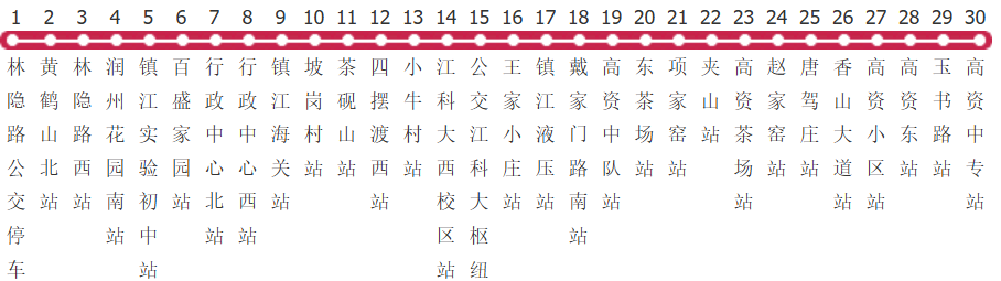 镇江46路公交线路