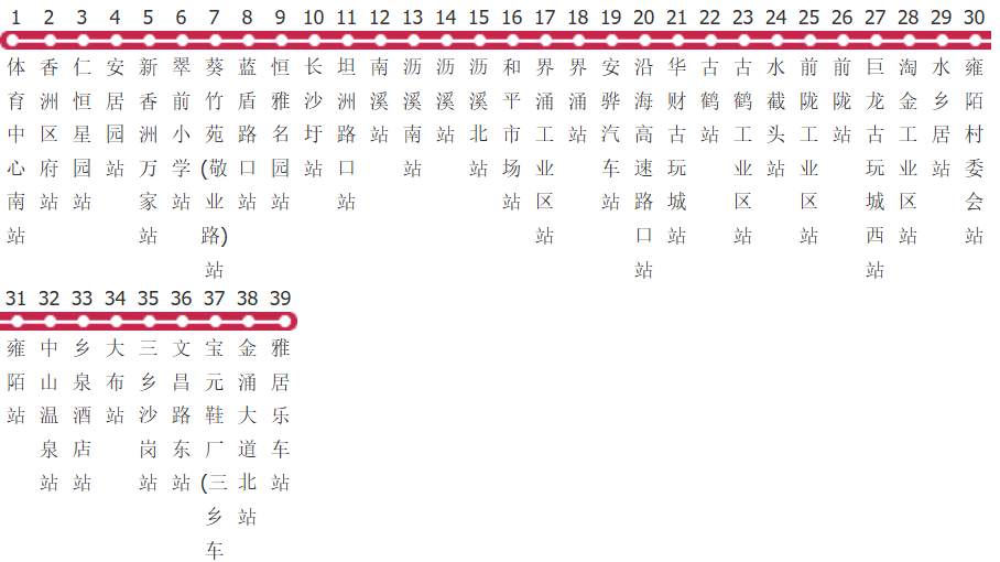珠海999路公交线路